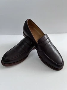 MR B’s For Aldo Men’s Penny Loafers Brown Size 9 EUC - Picture 1 of 14