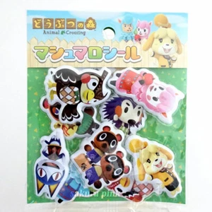 3D Puffy Stickers Isabelle Rover Mabel Reese Animal Crossing Licensed Nintendo - Picture 1 of 4