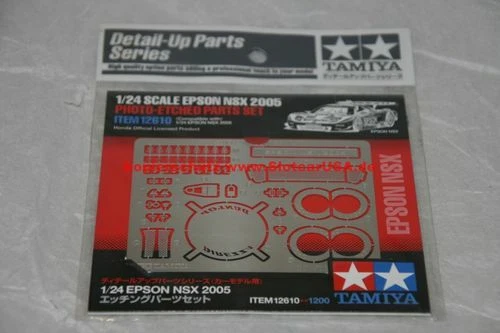 Tamiya 12610 1/24 Epson Nsx 2005 Photo-Etched Parti Set - Immagine 1 di 1