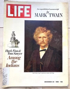 Vintage LIFE Magazine Dec 20 1968 MCM Ads Mark Twain Huck Finn Saturn V Namath - Picture 1 of 3