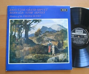 SXL 6462 Kreutzer Grand Septet Berwald Stor Septet Vienna Octet 1970 Decca EX/VG - Picture 1 of 4