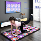 Kids Toy Double Dance Mat Running Blanket PVC HD Yoga Game 3D Gift For TV Indoor