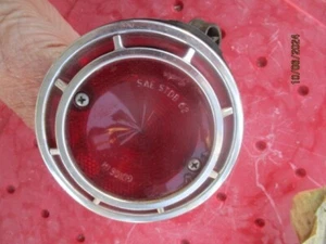 1962 Chevy Corvair sedan tail lamp assembly w. inner mount plate a good used - Picture 1 of 5