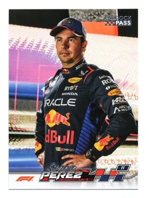 2024 Topps F1 Formula 1 Paddock Pass - #52 Sergio Perez - Image 1 of 2