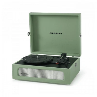 Platine tournante portable Bluetooth Crosley Voyager - Sage - Photo 1/4