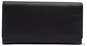 Womens RFID Genuine Leather Wallet Clutch Zip Around Checkbook Organizer Ladies - Picture 1 of 31