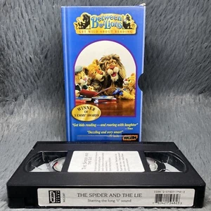 Between the Lions Spider and Lie VHS Tape Learning Reading Spelling Educational - Picture 1 of 8