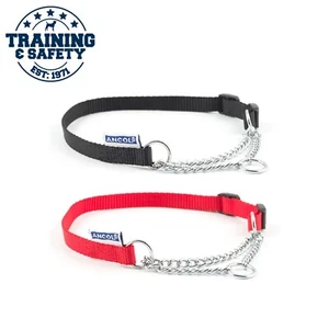ANCOL HUNDEHALSBAND NYLON KARIERT KETTE - Bild 1 von 5