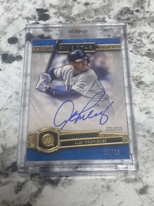 2021 Topps Five Star Alex Rodriguez On-Card AUTO Blue Seattle Mariners /25