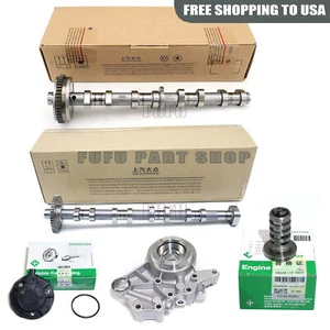 Genuine Intake Exhaust Camshaft Timing Gear Set For VW 1.8 2.0 TSI CDA CDH CCZ - Picture 1 of 11