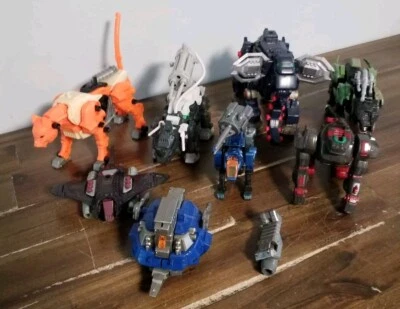 Figura de acción de juguete Zoids de colección TOMY Hasbro lote mixto de 8  Foto 1 de 4