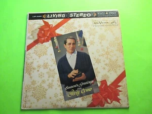 PERRY COMO SEASON'S GREETINGS FROM LP CHRISTMAS - Picture 1 of 2