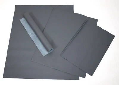 Ital. Rindsleder Nappa Basalto anthrazit 1,0-1,2 mm Wunschgröße Möbelleder #w008 - Bild 1 von 3