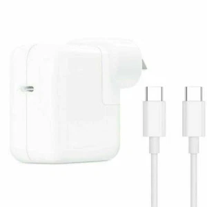 30W PD Type C Power Adapter Charger USB C For Apple MacBook Pro Air - Picture 1 of 9