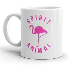 Flamingo Spirit Animal Mug Funny Pink Bird Coffee Cup - 11oz