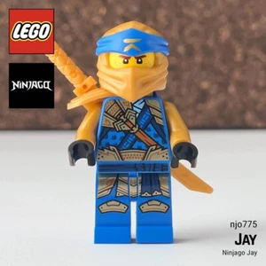 ๐ LEGO Jay (Golden Ninja) Minifigure njo775 Ninjago Crystalized - Foto 1 di 8