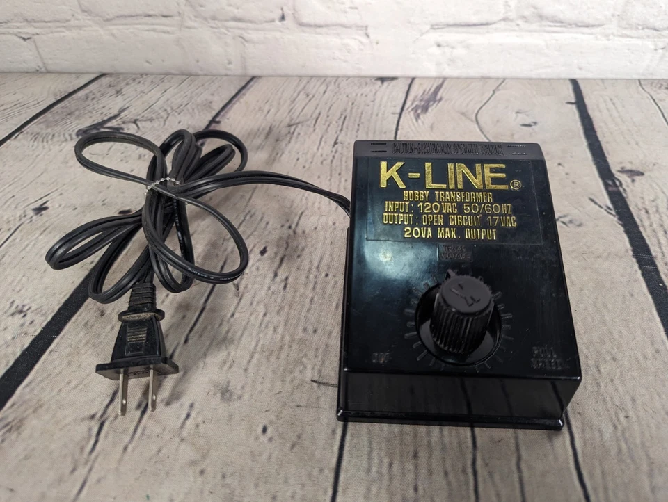 K-Line K-950 Hobby Transformer 120v and Track "Lockon" for O Gauge - Image 1 of 4