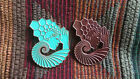 Set of 2 Official Light Child Project EDM Molecule Sacred Geometry Goddess Pin