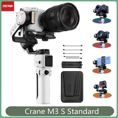Zhiyun Crane M3 S M3S Standard 3-Axis Gimbal Stabilizer for Smartphone Camera AU - Image 1 of 4