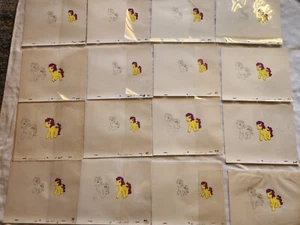 16 celle animazione cartoni animati vintage anni '80 My Little Pony produzione - Foto 1 di 17