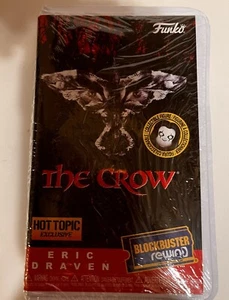 FUNKO POP HOT TOPIC EXCLUSIVE SEALED BLOCKBUSTER REWIND THE CROW - Picture 1 of 2