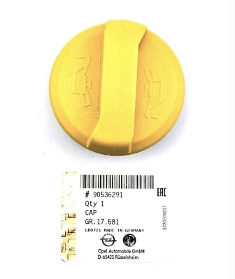 Original Opel Ölverschlusskappe Astra G H, Corsa C, Zafira Vectra B C - 90536291