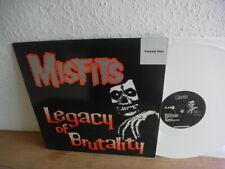 Misfits Legacy Of Brutality White Vinyl LP mint- Monster Samhain Glenn Danzig