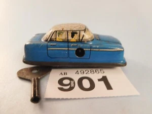Vintage mechanisches Spielzeug Miniatur Auto GE 1960 Made in Western Germany (901) - Bild 1 von 6