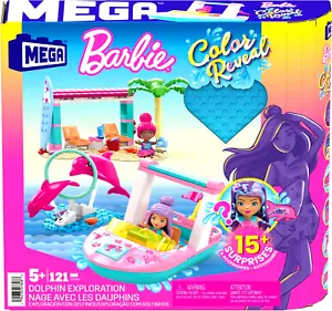 Mega Barbie Color Reveal Delfin Exploration Spielset - Bild 1 von 5