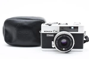 [Ecc+5] Konica C35 Flash Matic Telecamera a telemetro pellicola 35 mm dal GIAPPONE - Foto 1 di 24