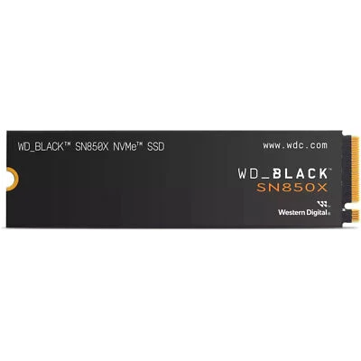 WD Black SN850X NVMe SSD 8 TB, schwarz - Bild 1 von 2