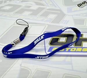 Jitsie Elastic Flexi Replacement Kill Switch Button Lanyard Strap Trials BLUE - Picture 1 of 1