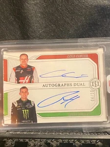 Cole Custer / Riley Herbst 2023 National Treasures - Dual Autographs #DA-SHR /10 - Picture 1 of 2