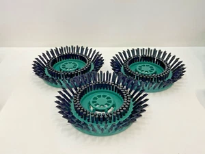 3 spazzole setole differenziate RICAMBIO ORIGINALE FOLLETTO pl510 pl511 pl512 - Foto 1 di 3