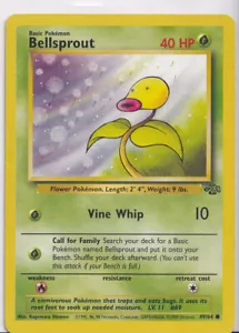 BELLSPROUT 49/64 JUNGLE UNLIMITED WOTC POKEMON - NEAR MINT - Picture 1 of 2