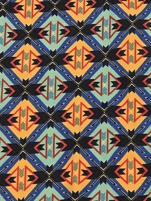 Lularoe OS Leggings- NWOT- Geometric, Aztec- Blue, Yellow, Black Red, Green - Image 1 of 3