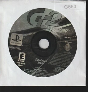 GT2 Gran Turismo Sony PlayStation 1 sleeved videogioco solo disco - Foto 1 di 1