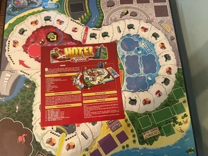 Hotel Tycoon Board Game - Game Board And Instructions ONLY - Picture 1 of 6
