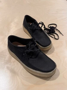 Clarks Wallabee Cup Black Nick Men’s Size 8 - Picture 1 of 4