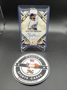 2025 Topps Diamond Icons Autographs #ACCK Clayton Kershaw AUTO 02/25 DODGERS - Bild 1 von 4