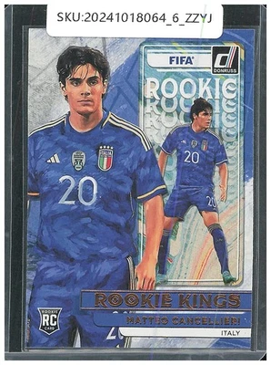 2022-23 Panini Donruss Matteo Cancellieri Rookie Kings RC #10 - Image 1 of 2