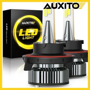 2X AUXITO H13 LED Headlight for F-250 Ford F-350 Duty Super 45066 High Low B V - Picture 1 of 1
