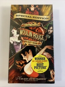 Moulin Rouge Special Edition VHS 2002 New Sealed - Foto 1 di 3