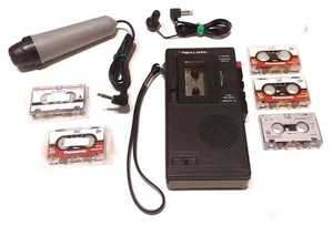 REALISTICO MICRO-MINISETTE 14-1016A SET REGISTRATORE VOCALE PORTATILE - Foto 1 di 6