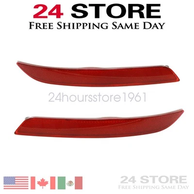 Bumper Reflector Rear Left & Right Fits BMW ActiveHybrid 5 M5 535D 2012-2016 - Image 1 of 4