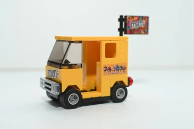 Mini Candy Truck 4 ancho modelo personalizado compatible y construido con ladrillos LEGO® Foto 1 de 3