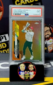 Lewis Hamilton 06/25 Orange Refractor - PSA 9 #135 - Topps Chrome F1 2020 - - Bild 1 von 1