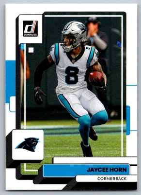2022 Donruss Jaycee Horn Carolina Panthers #242 - Image 1 of 2