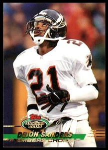 1993 Stadium Club #493 Deion Sanders Atlanta Falcons NM+ - Picture 1 of 2