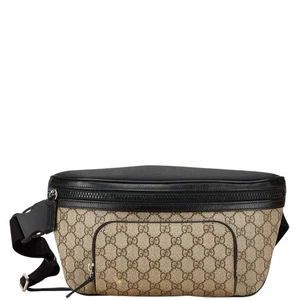 GUCCI GG Supreme Waist bag 450946 Women 【Used】 - Picture 1 of 12